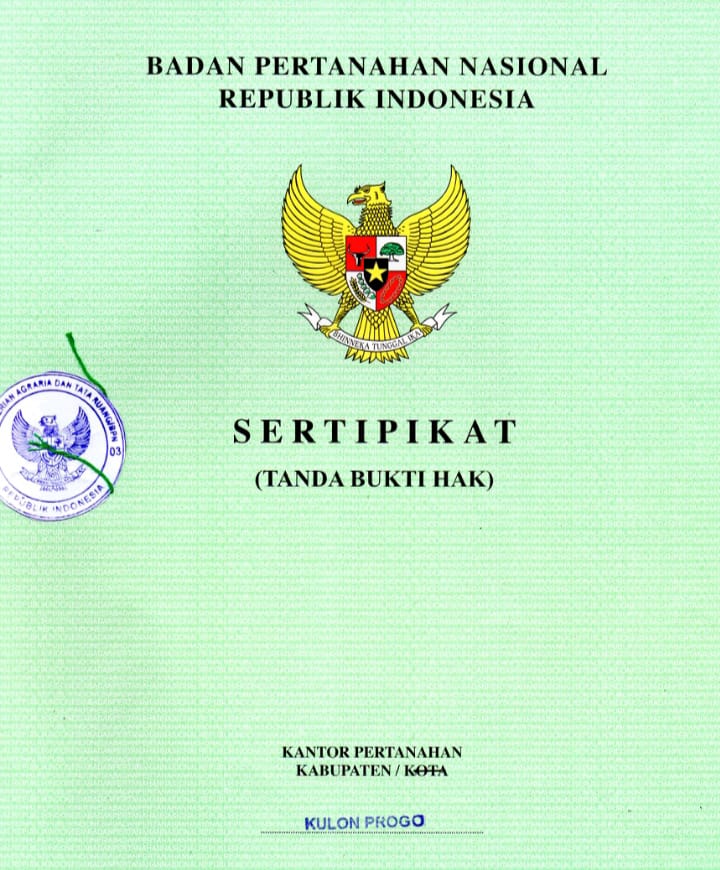 Keabsahan Sertifikat sebagai Tanda Bukti Kepemilikan Hak Atas Tanah